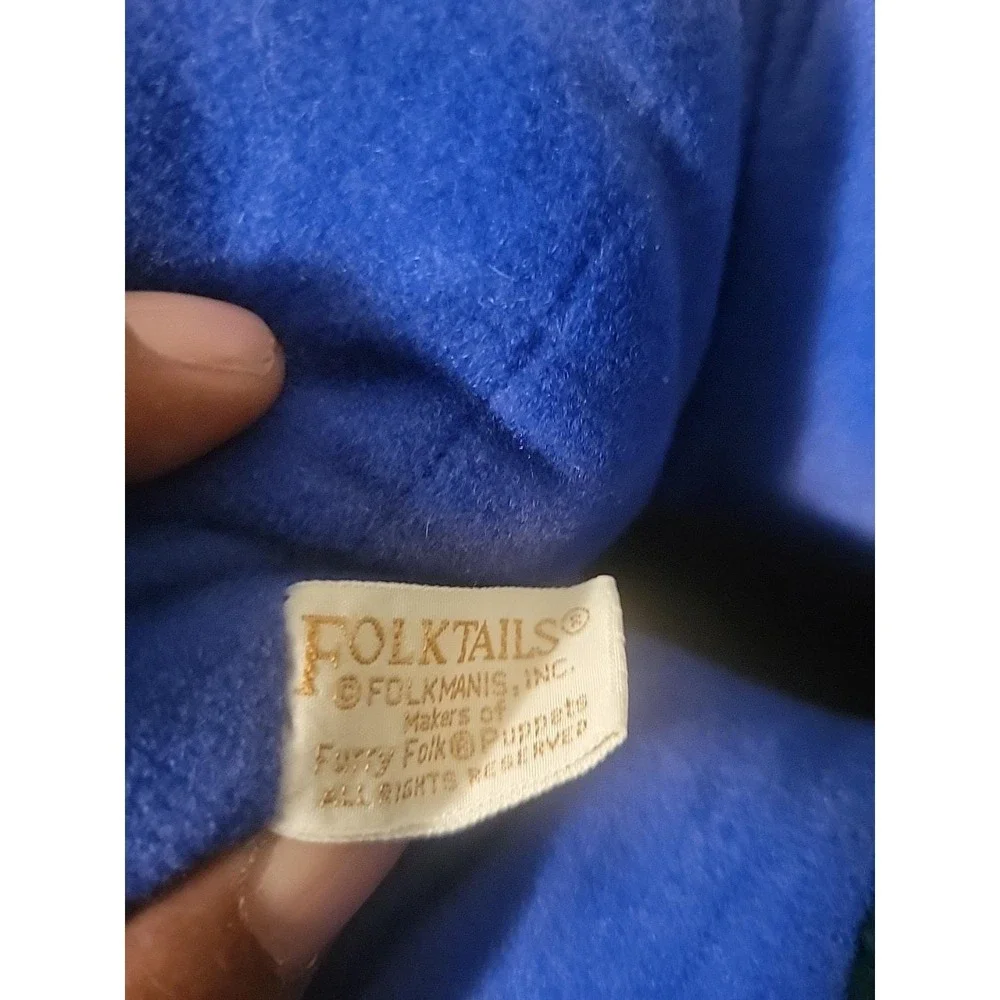 Vtg Folktails Folkmanis Furry Puppet - 30